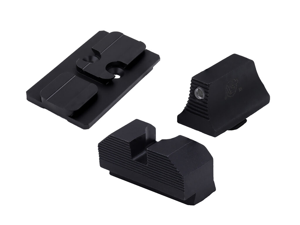 New XS Sights Glock MOS Optic Solutions: Plates and Sights Bundles