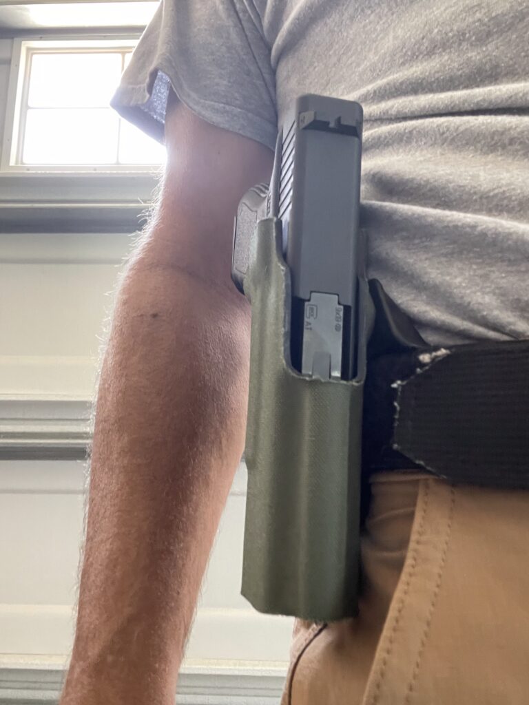 Safariland Gravity holster low cut design