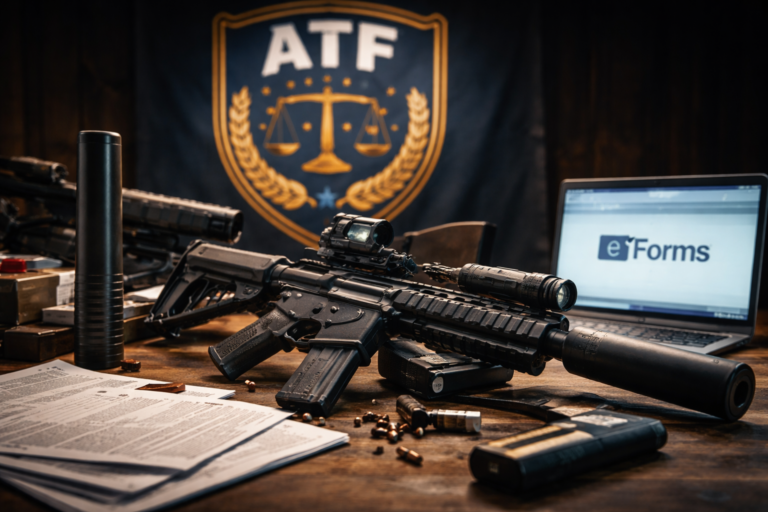 ATF Shuts Down eForms After Christmas for NFA Tax Change