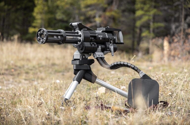 Inside the 3D-Printed M1337 Minigun Project