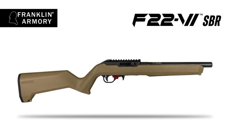 Franklin Armory F22-V: Integrally Suppressed .22 LR