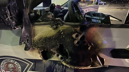 Video Shows Incendiary Device Used in SC Officer Ambush Video Shows Incendiary Device Used in SC Officer Ambush