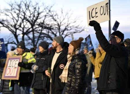 Protester Urges Armed Action Against ICE in Minneapolis Protester Urges Armed Action Against ICE in Minneapolis