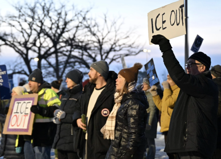 Protester Urges Armed Action Against ICE in Minneapolis Protester Urges Armed Action Against ICE in Minneapolis