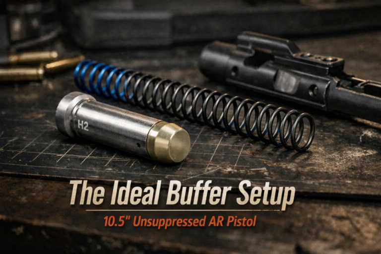 Best Buffer Setup for a 10.5″ Unsuppressed AR