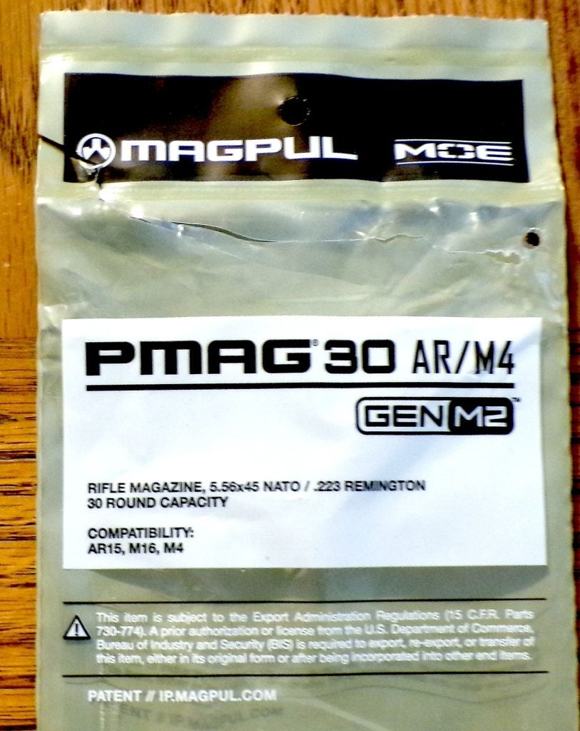 Ruger Harrier AR-15 shown with included 30-round Magpul PMAG