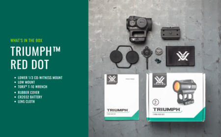 The New Vortex Triumph 2 MOA Budget Red Dot