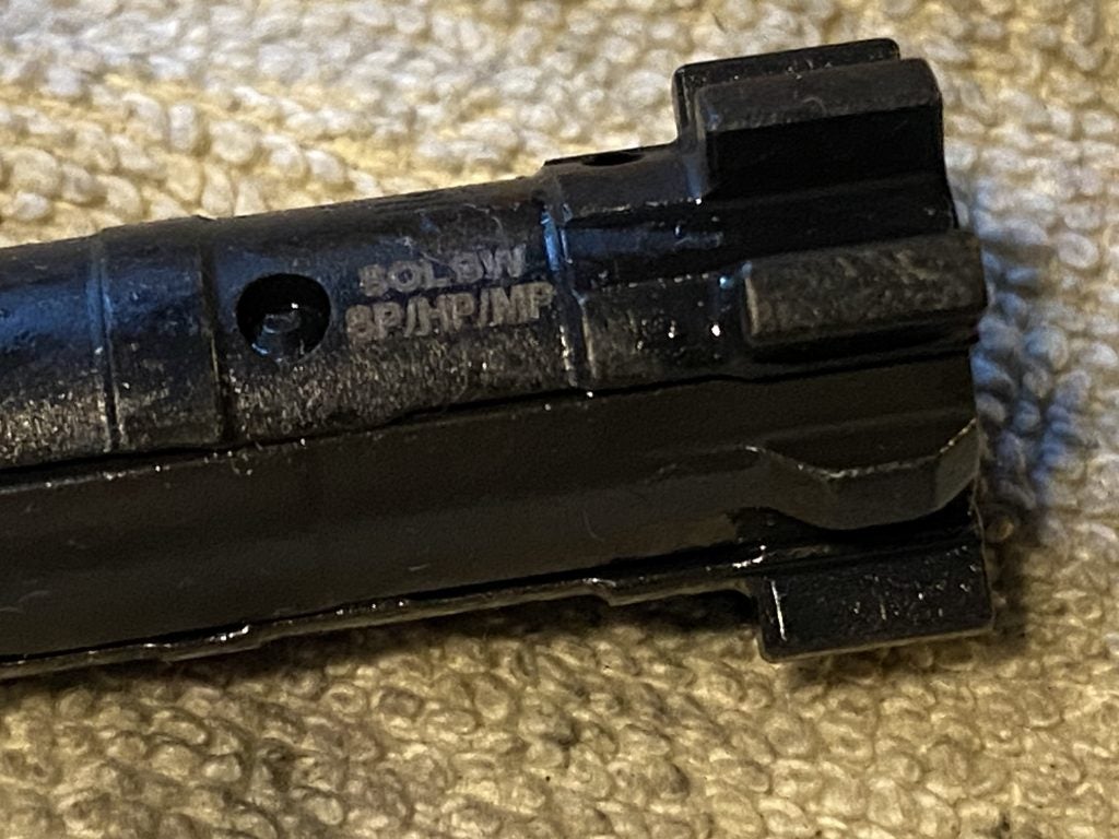 inspection markings on the sons of liberty gun works bolt.